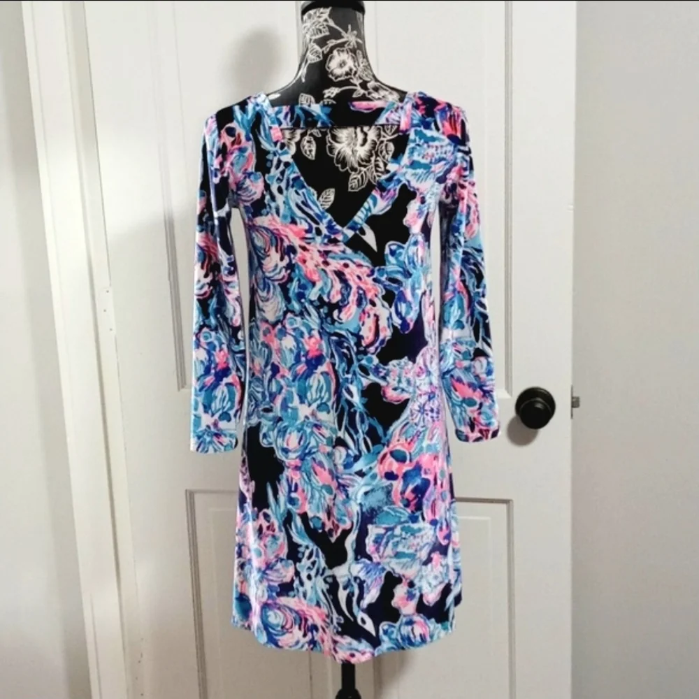 🌊Lilly Pulitzer🌊 - Olive Velour Dress